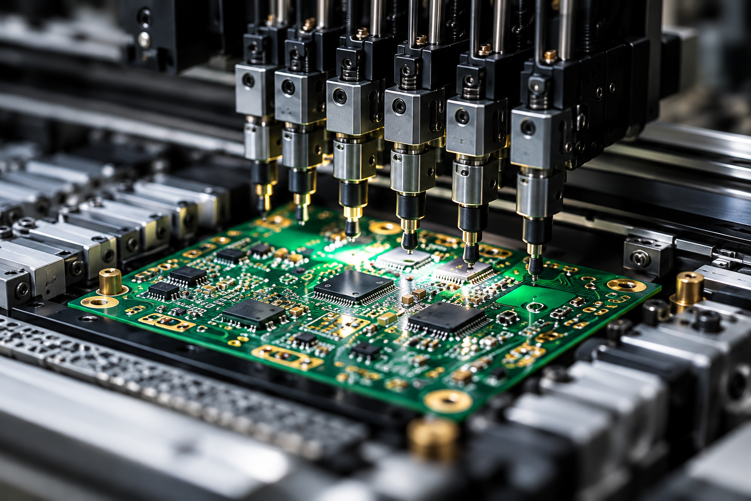 Illustrative pcb assembly
